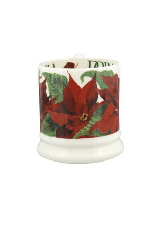 Poinsettia 1/2 Pint Mug