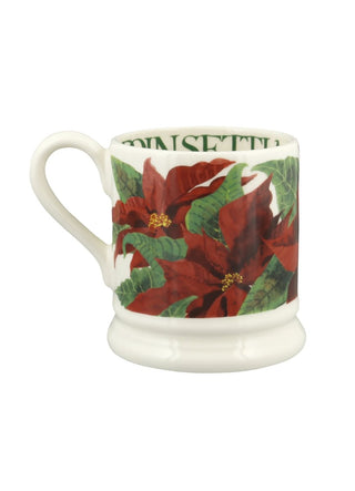 Poinsettia 1/2 Pint Mug