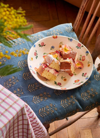 Poppies & Pinks Medium Dish