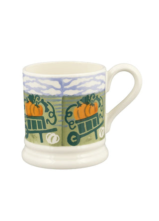Country Icons Pumpkin Picking 1/2 Pint Mug