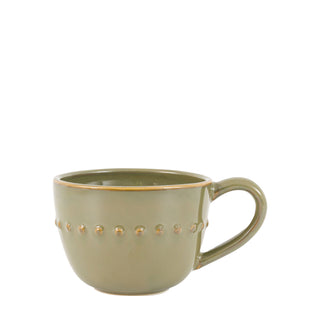 Organic Beaded Mug Olive