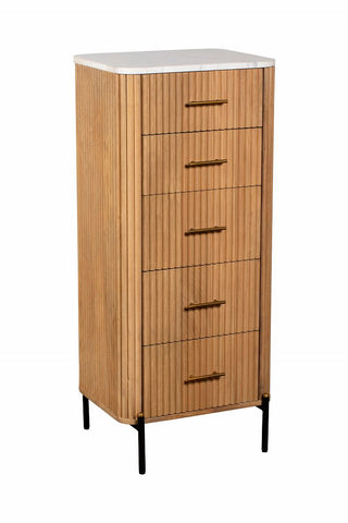 Reed Bedroom 5 Drawer Tall Chest
