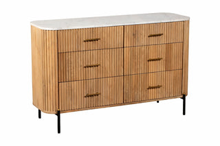 Reed Bedroom 6 Drawer Wide Chest