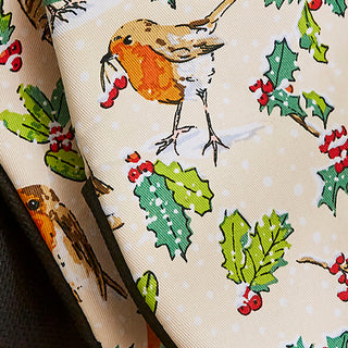 Christmas Robins Microwave Mitts