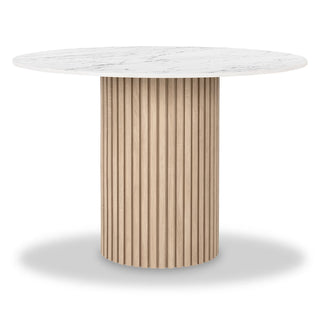 Enzo Oak Round Dining Table