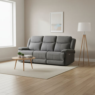 Rockport 3 Seater Electric Recliner Storm