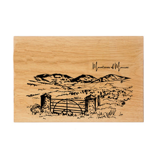 Mountains of Mourne Oak Serving Board 30cm