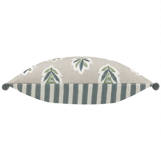 Sessile Leaf 30X50 Printed Cushion Flax