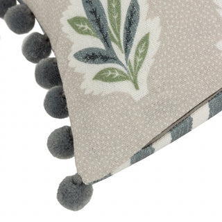 Sessile Leaf 30X50 Printed Cushion Flax