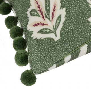 Sessile Leaf 30X50 Printed Cushion Leaf Green