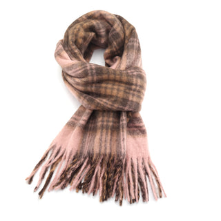 Mia Tartan Scarf Pink