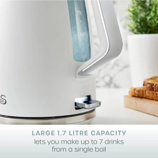 Serenity 1.7 Litre White Jug Kettle