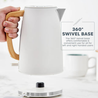 Fjord 1.7 Litre White Jug Kettle