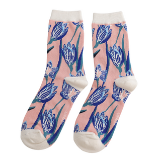 Crocus Dusky Pink Socks