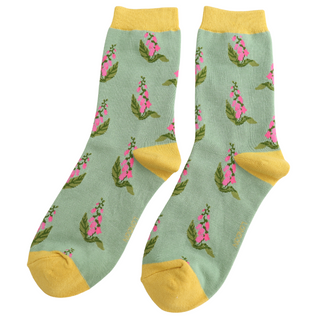 Foxglove Green Socks