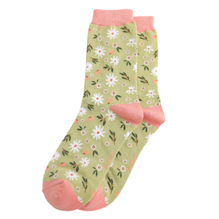 Soft Meadow Socks Green