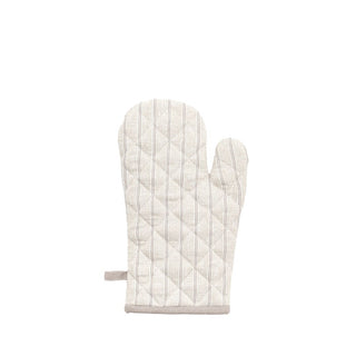 Natural Stripe Single Oven Glove