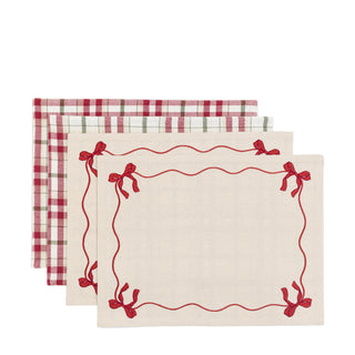 Heritage Christmas Placemat 4pk