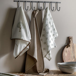 Rustic Tree Teatowel 3pk