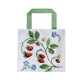 Strawberry Patch PVC Shopper Bag