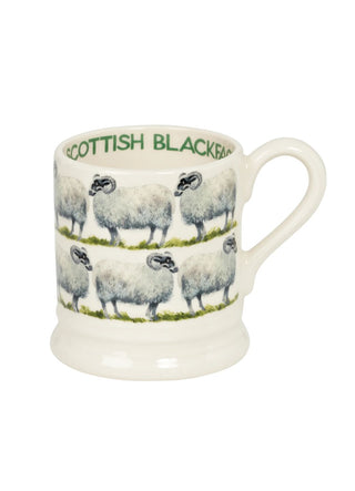 Scottish Blackface Sheep 1/2 Pint Mug