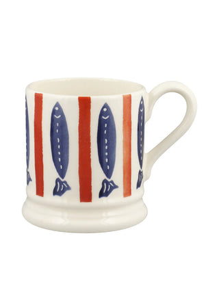 Seafood Stripe 1/2 Pint Mug