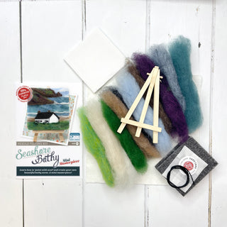 Seashore Bothy Cottage Needle Felting Kit