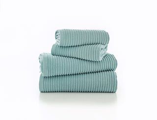 Sereno Soft Textured Bath Sheet Blue