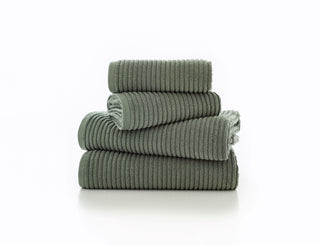 Sereno Soft Textured Bath Sheet Green