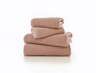 Sereno Soft Textured Bath Sheet Pink