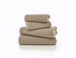 Sereno Soft Textured Bath Sheet Stone