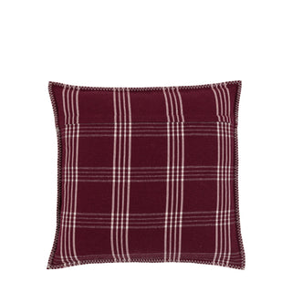 Heritage Joy To The World Cushion Merlot