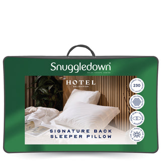 Hotel Signature Back Sleeper Pillow