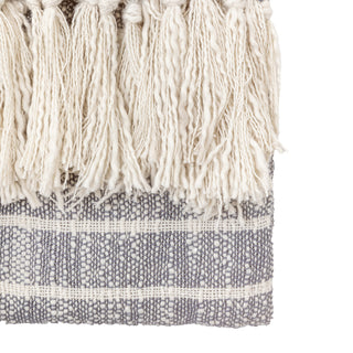 Melford Stripe Throw Ink