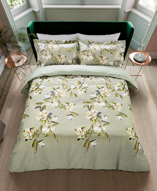Opal Floral Cover Set Double Sage