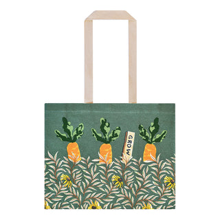 Time to Grow Canvas Shoulder Bag