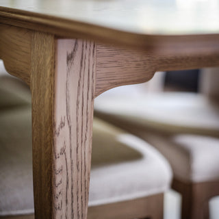 Toulon 1.65-2.1m Extending Dining Table Set