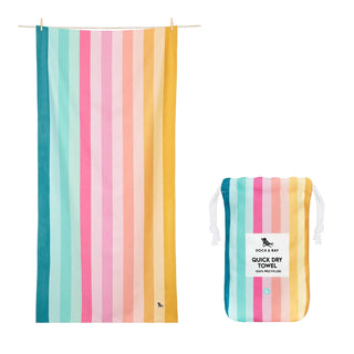 Coastal Candy Quick Dry Towel Large
