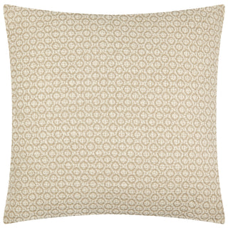 Tryfan Natural Textured  Feather Filled Cushion