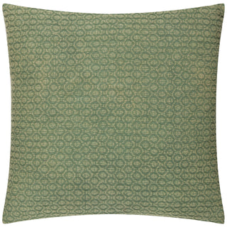 Tryfan Olive Textured  Feather Filled Cushion
