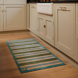 Timeless Stripe Green Runner
