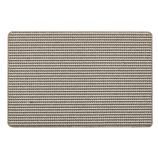 Twist Stripe Natural Door Mat