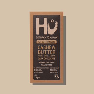 Hu Cashew Butter + Pure Vanilla Dark Chocolate Bar