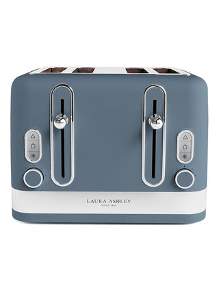 Laura Ashley Dark Slate 4 Slice Toaster