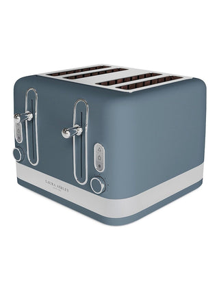 Laura Ashley Dark Slate 4 Slice Toaster