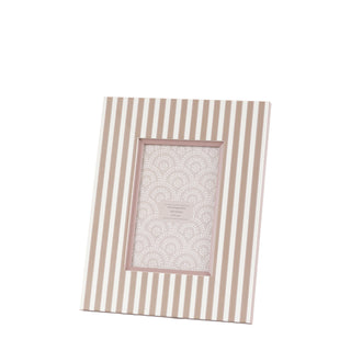 Stripe Photo Frame Olive & Fern 6x4"