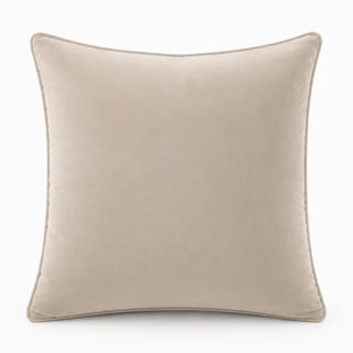 Velvet Plain Mocha Cushion