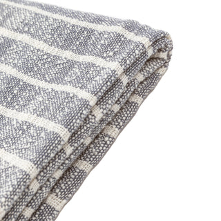 Melford Stripe Throw Ink