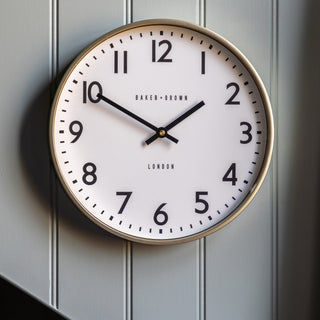 Norton Wall Clock Champagne