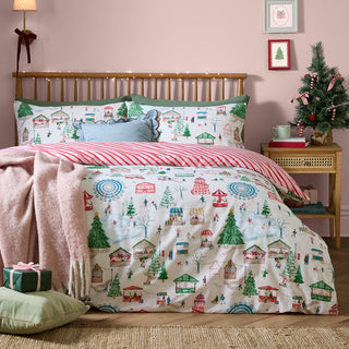 Winter Wonderland King Duvet Set Multicolour